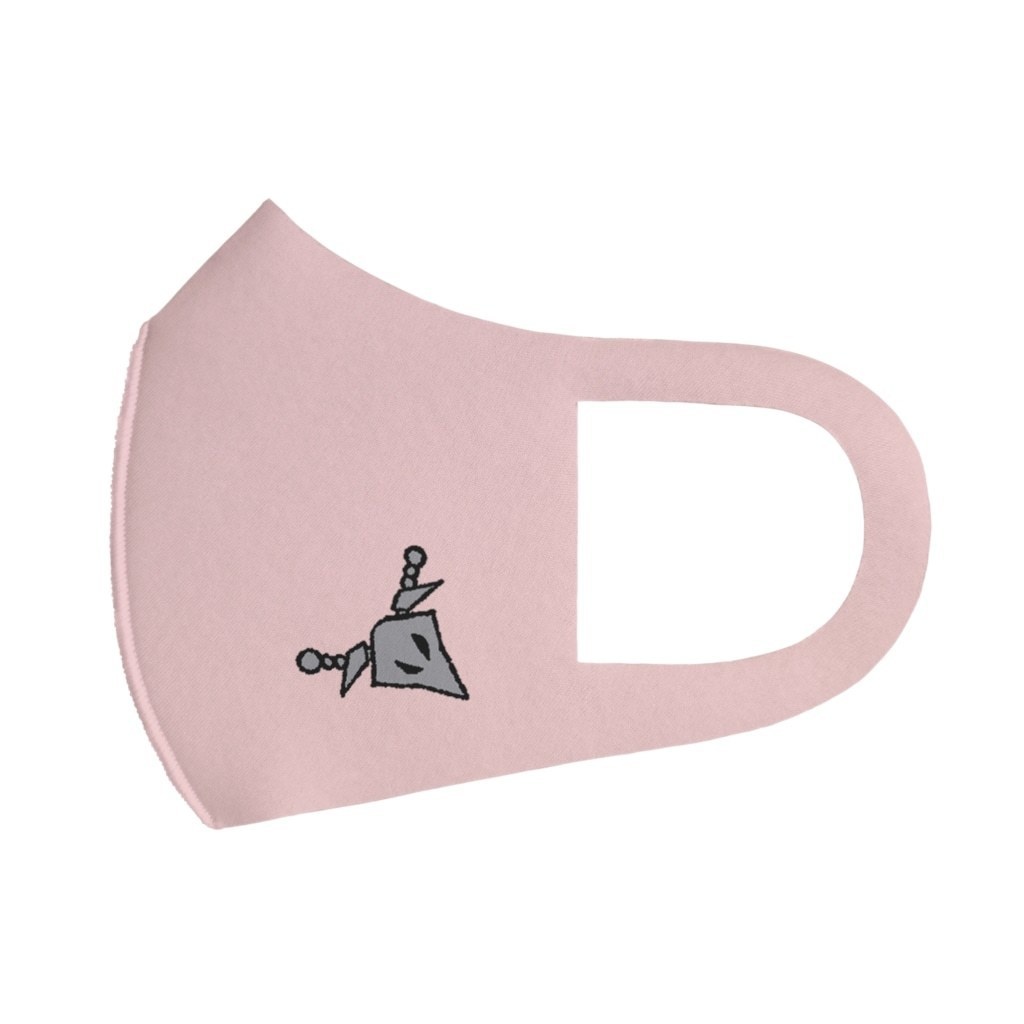 ロクタのアブストラクトゴートフィンガーピアス風マスク