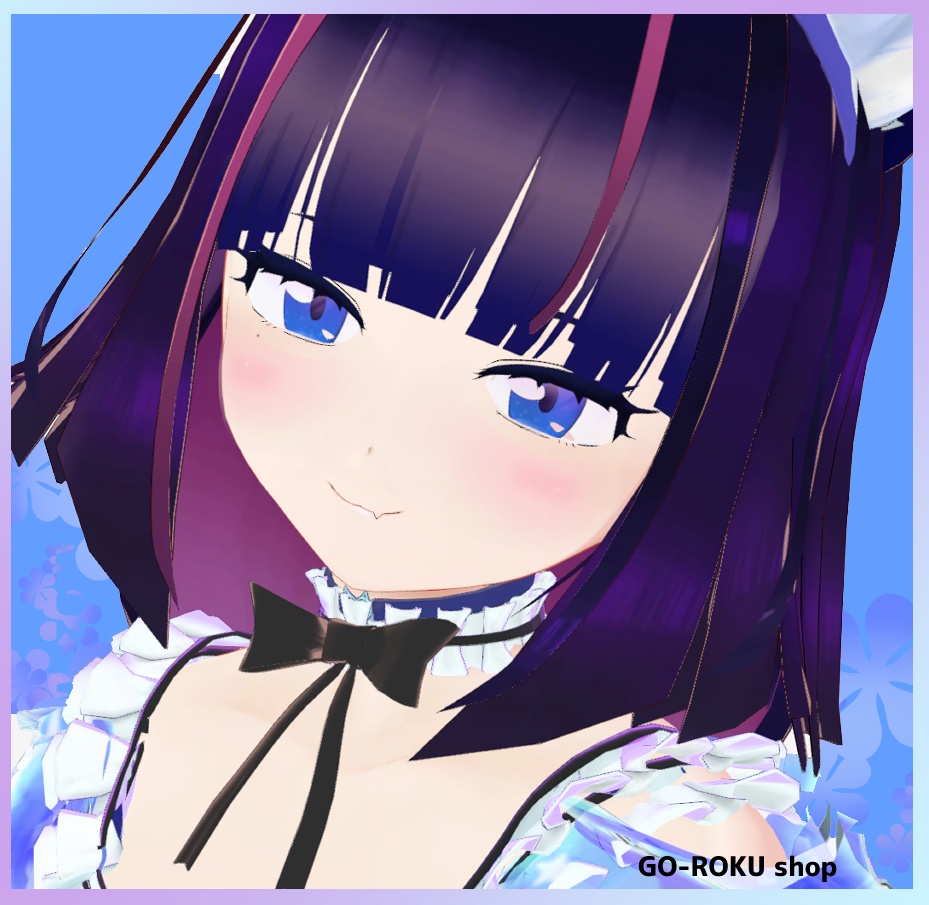 オリジナル3Dモデル「メイドのメイナちゃん」セール中(100~500円割引)