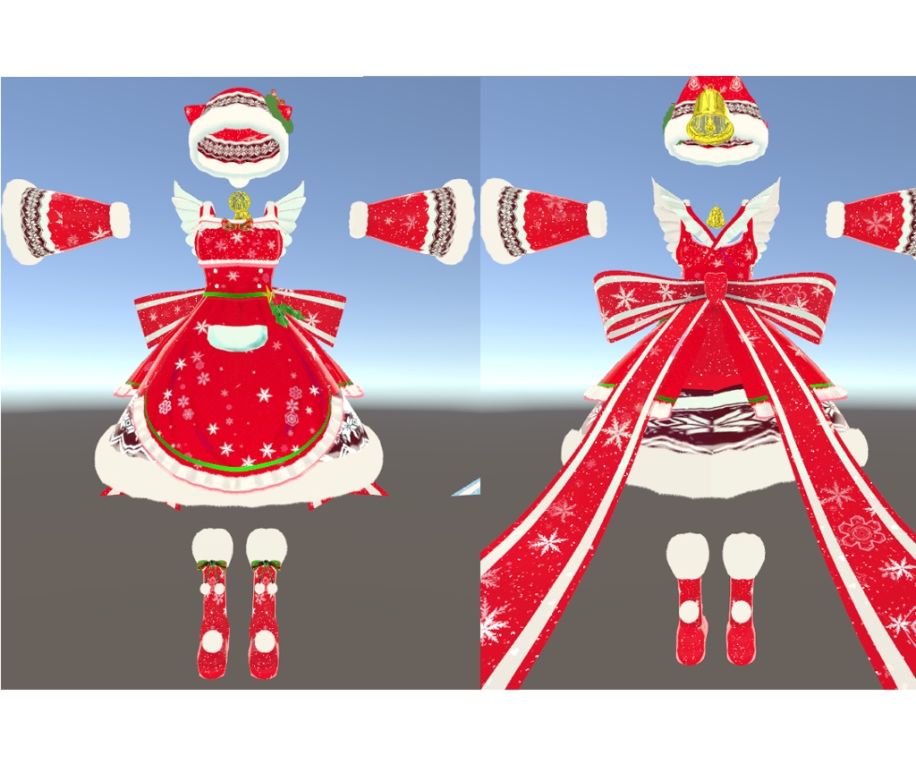 ますきゃっと向けメイドエプロン(ますきゃっとぷらす対応)