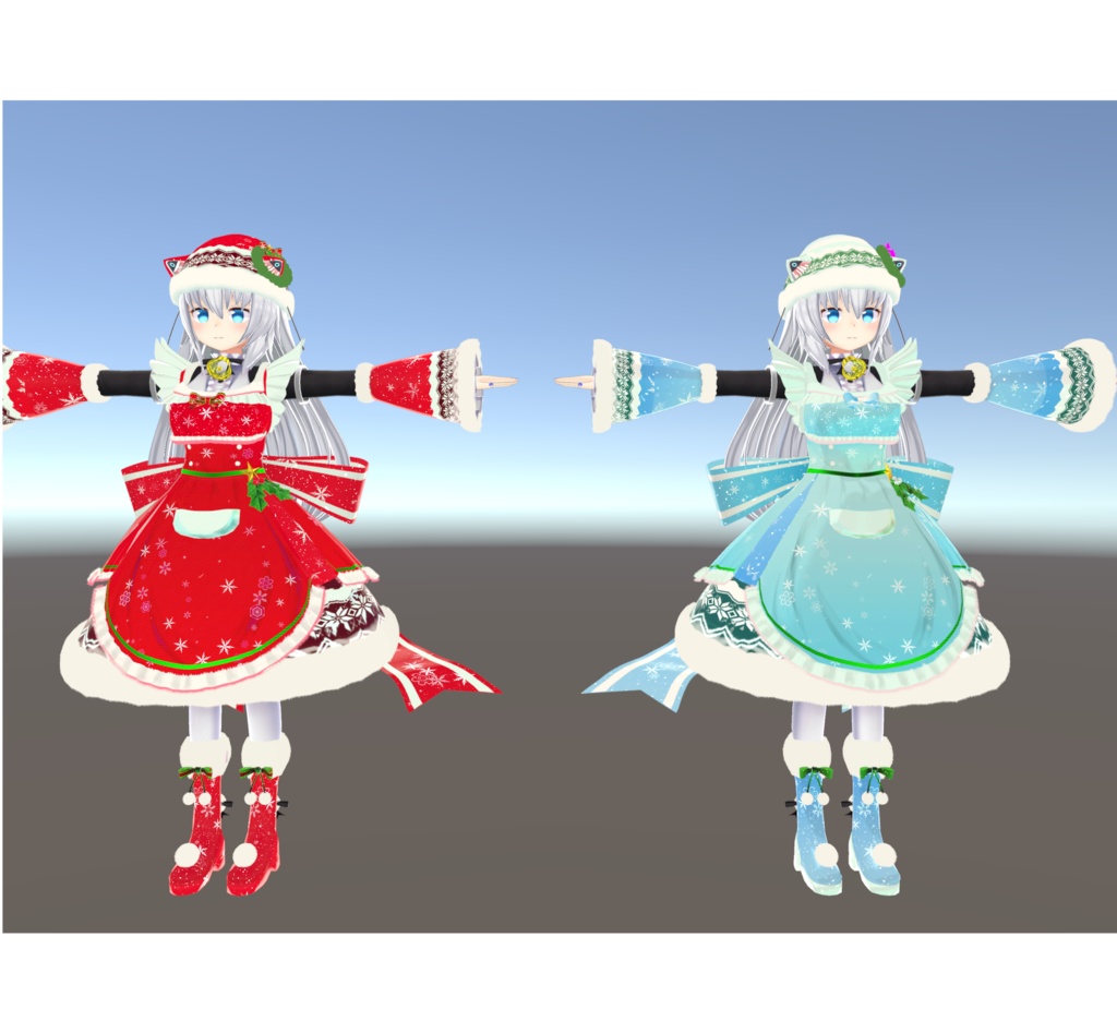 ますきゃっと向けメイドエプロン(ますきゃっとぷらす対応)