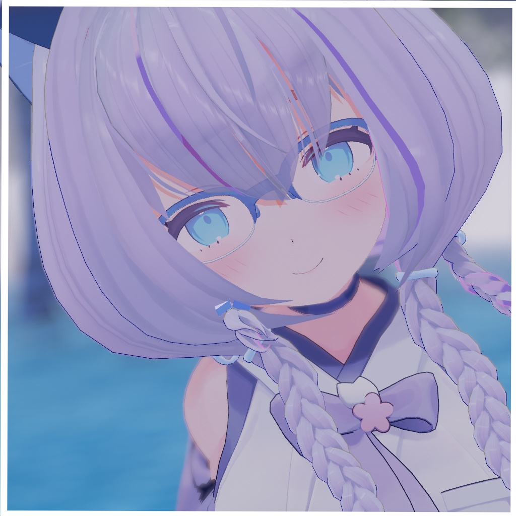 おさげのカルテットhair【3Dヘアーモデル】セール中400円→200円