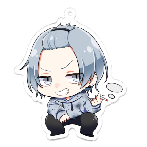 かわいいシュエムラアクリルキーホルダー