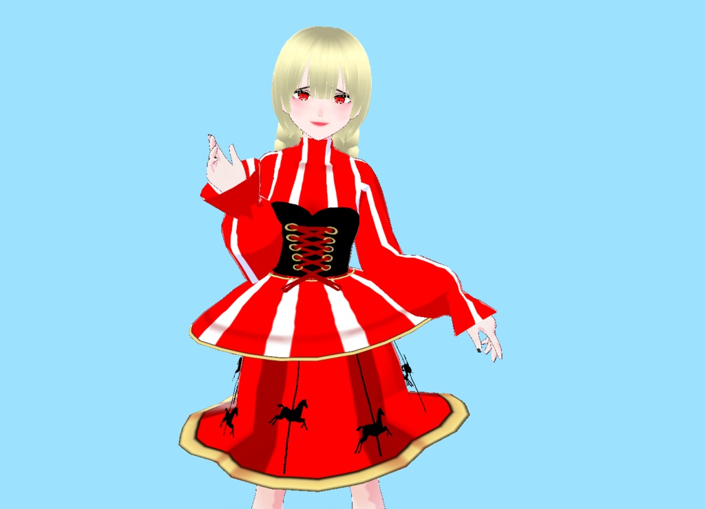 VRoid - Carousel Skirt and Top