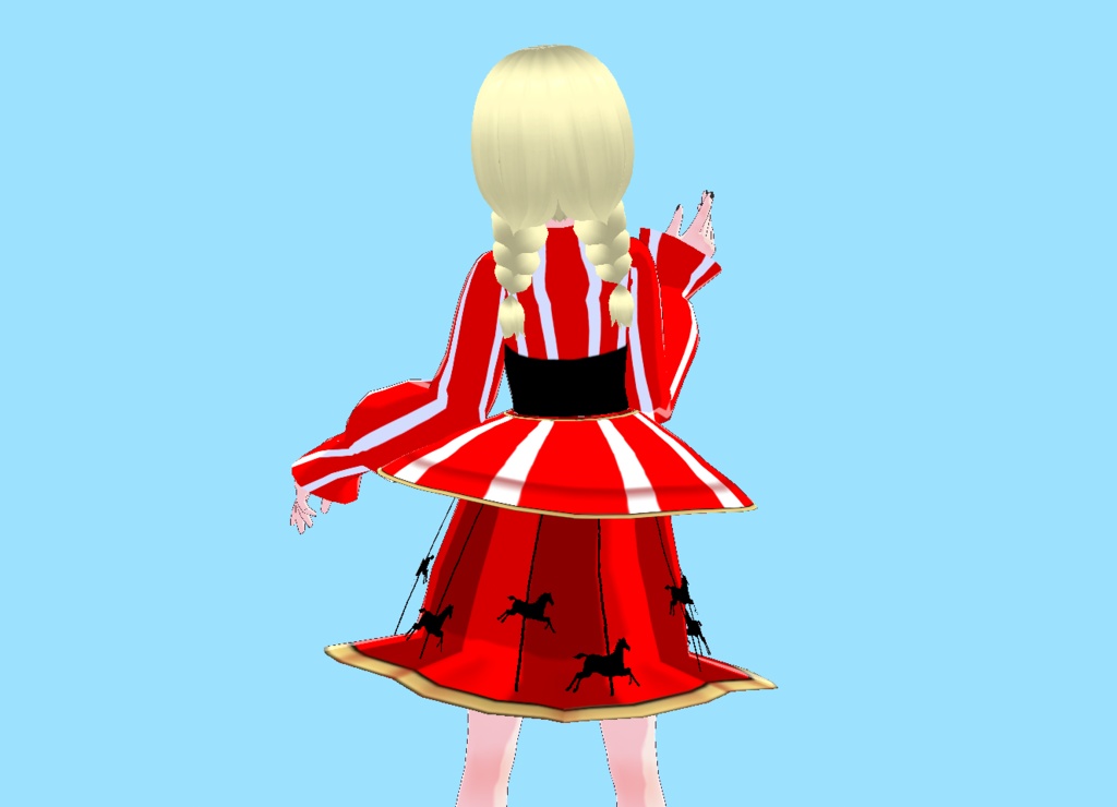 VRoid - Carousel Skirt and Top