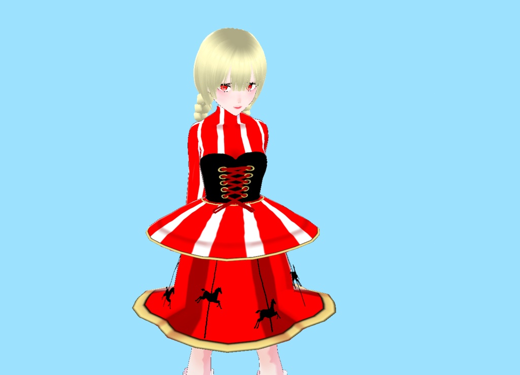 VRoid - Carousel Skirt and Top