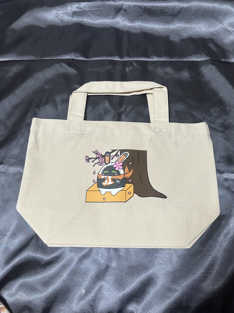 お花見イアスのランチトートバッグ