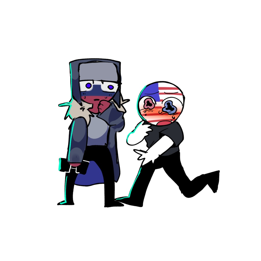 サングラスを返して‼️(🇷🇺🇺🇸)