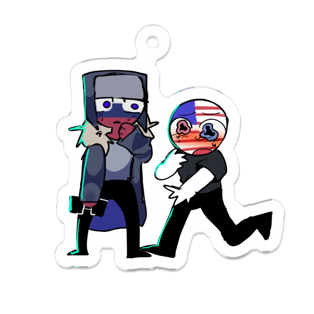 サングラスを返して‼️(🇷🇺🇺🇸)