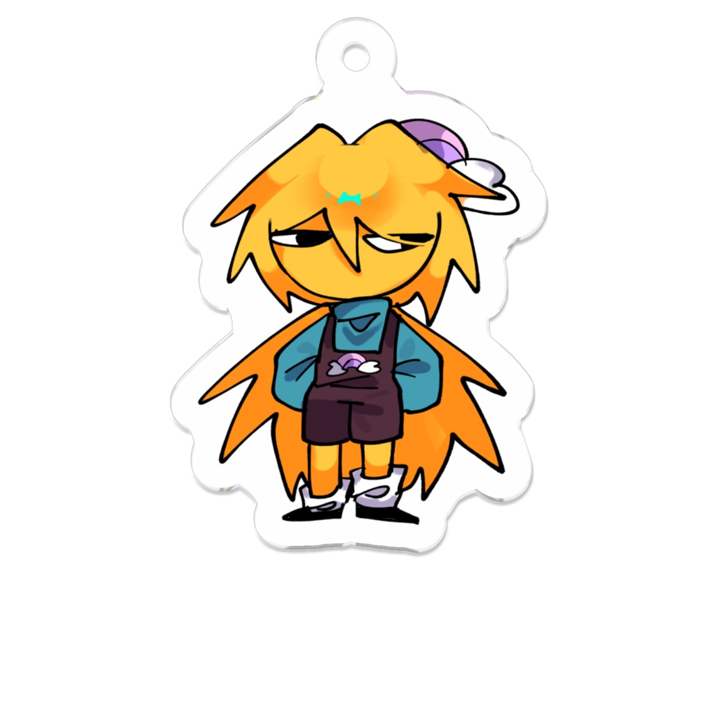 人形&ライくんアクリルキーホルダー