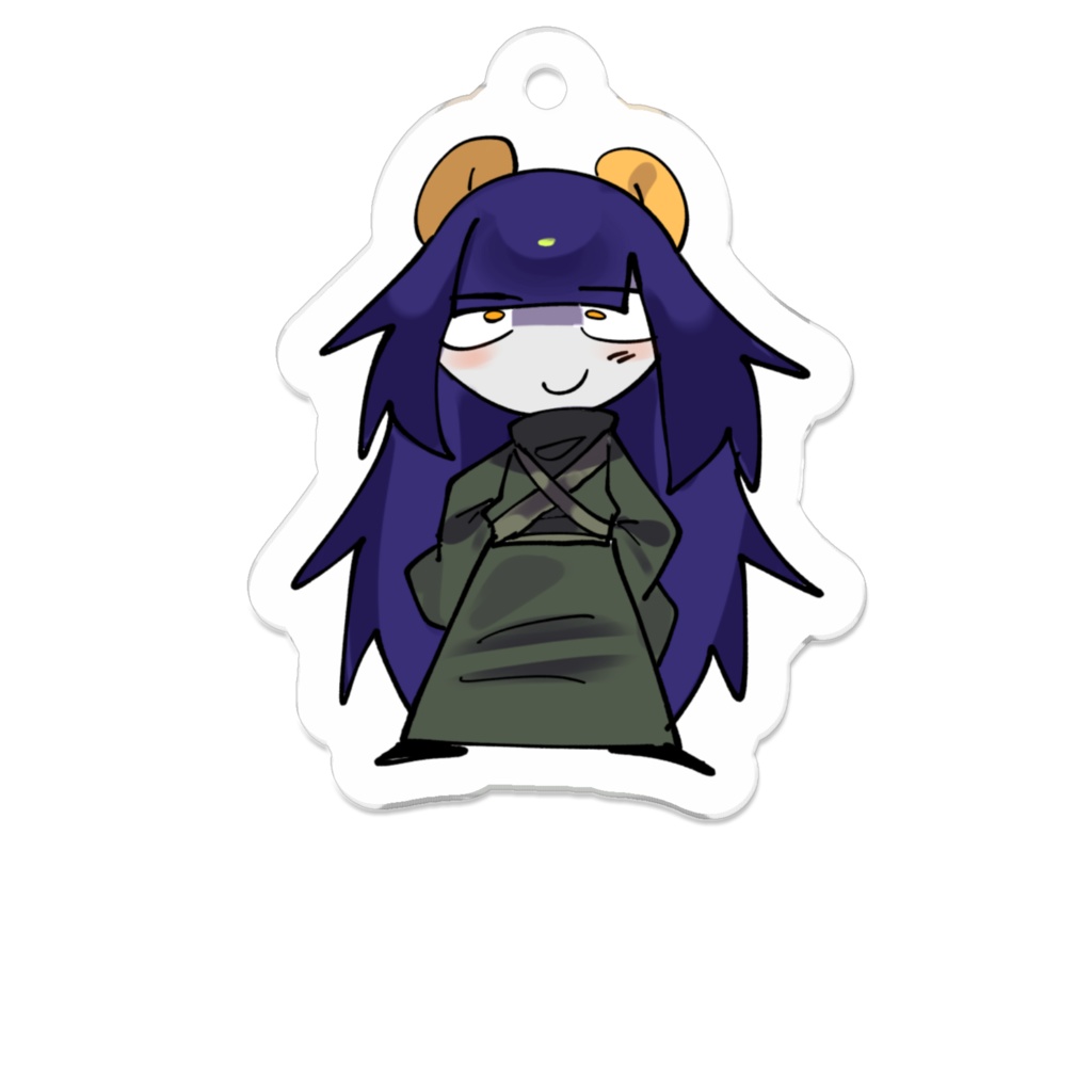 軍人アクリルキーホルダー