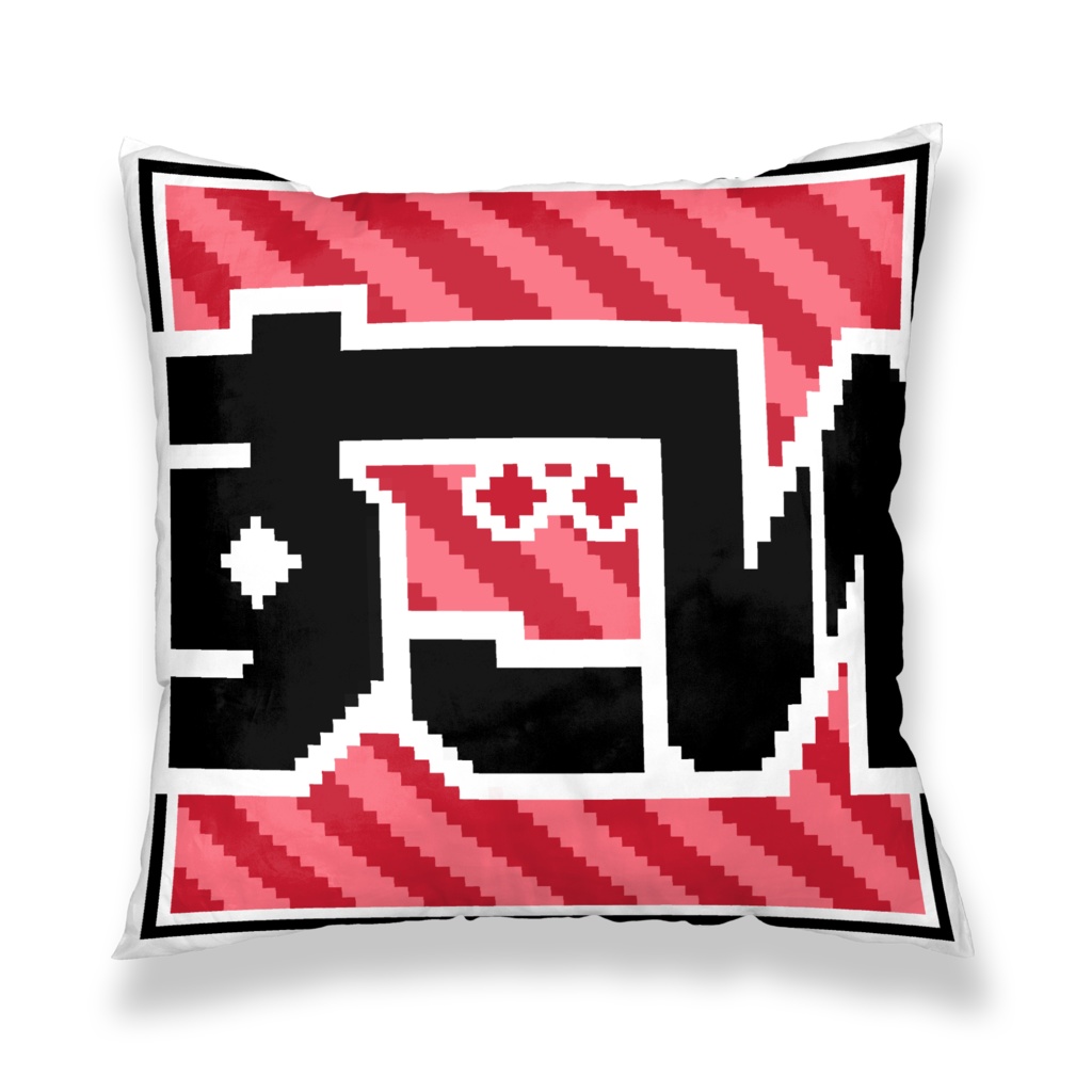 すごい夜のすごさ クッションカバー「ドットロゴ」