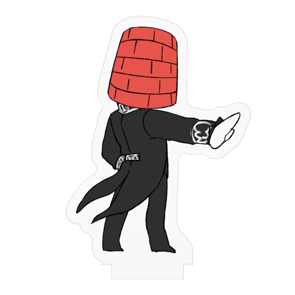 すごい夜のすごさ メドレー絵アクリルフィギュア「レンガ塔男爵」