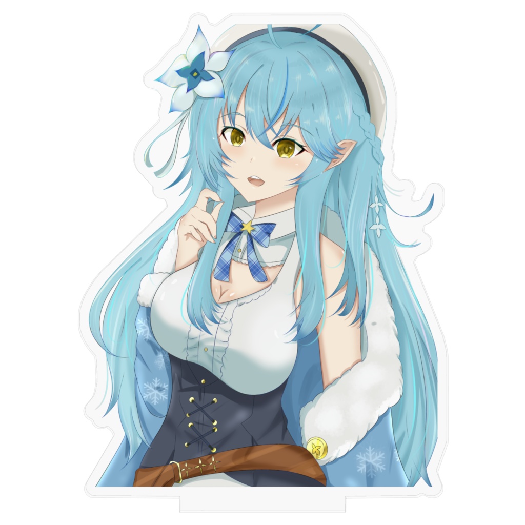 (非公式)ホロライブ 雪花ラミィ アクリルフィギュア