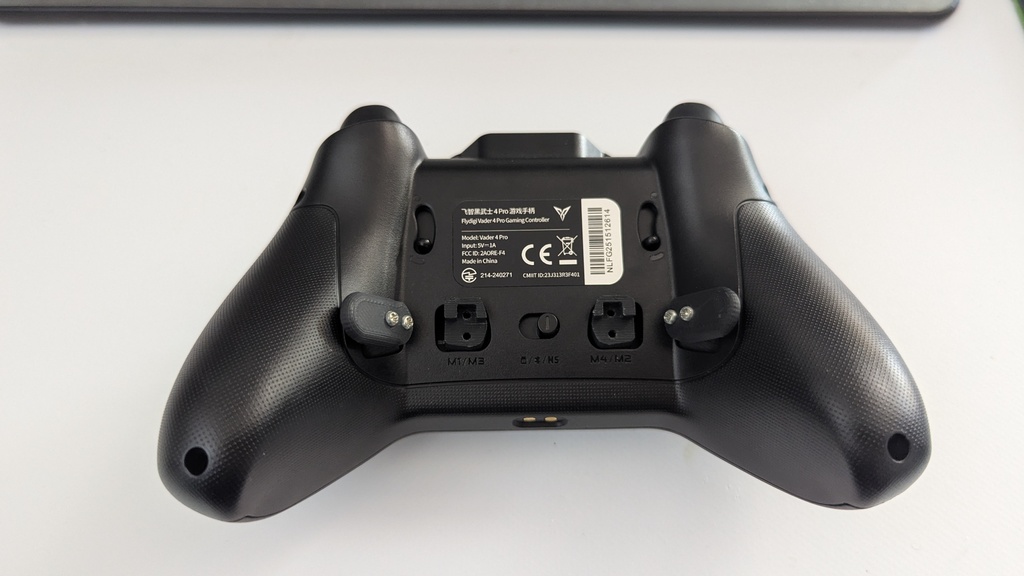 flydigi vader3/4 pro用 背面パドル(3Dデータ)