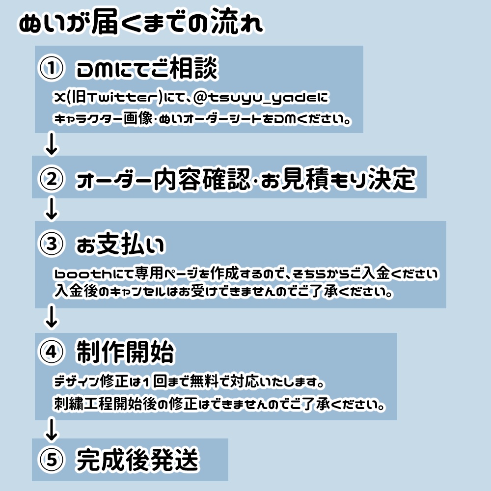 8cmセミオーダーぬい|一点もの手作りぬい
