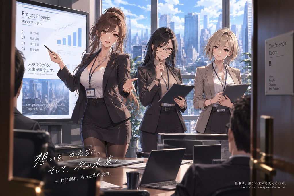 対話型人物画像ジェネレーター