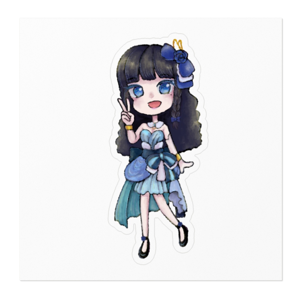 富士葵ちゃんステッカー