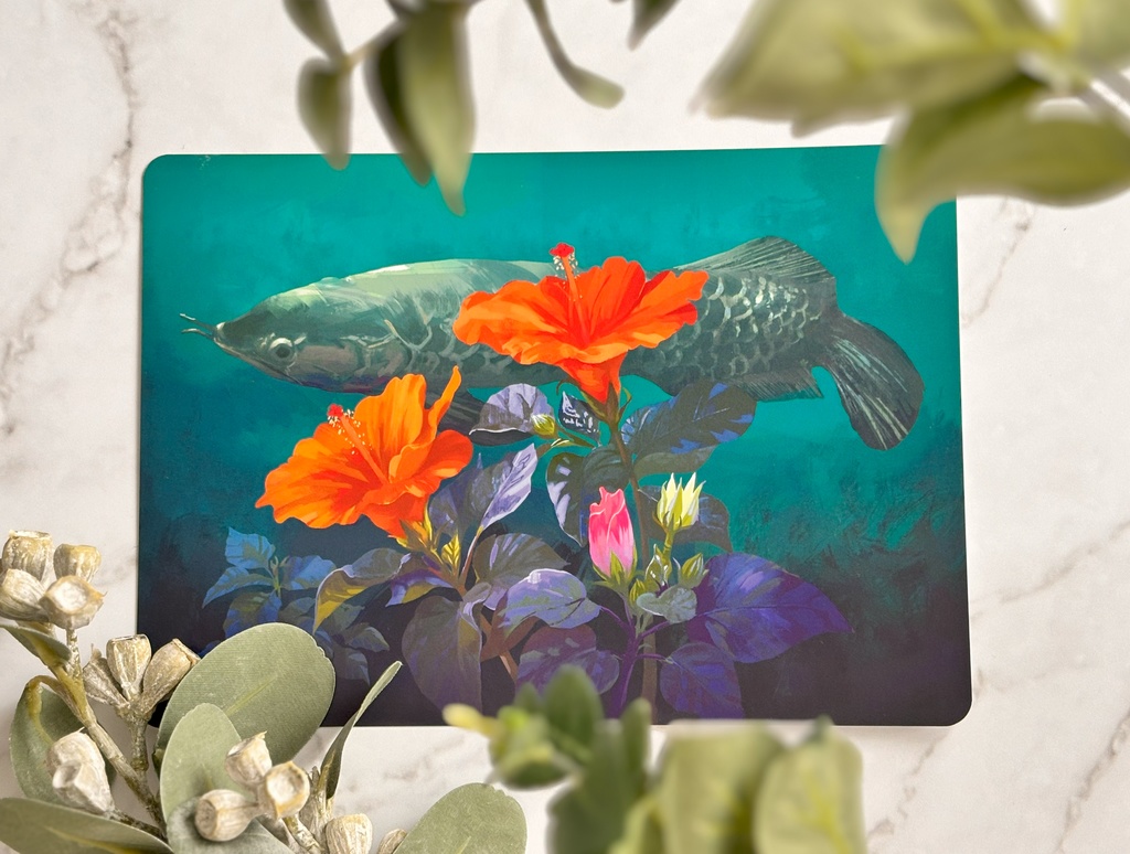 アートプリント[アロワナ]