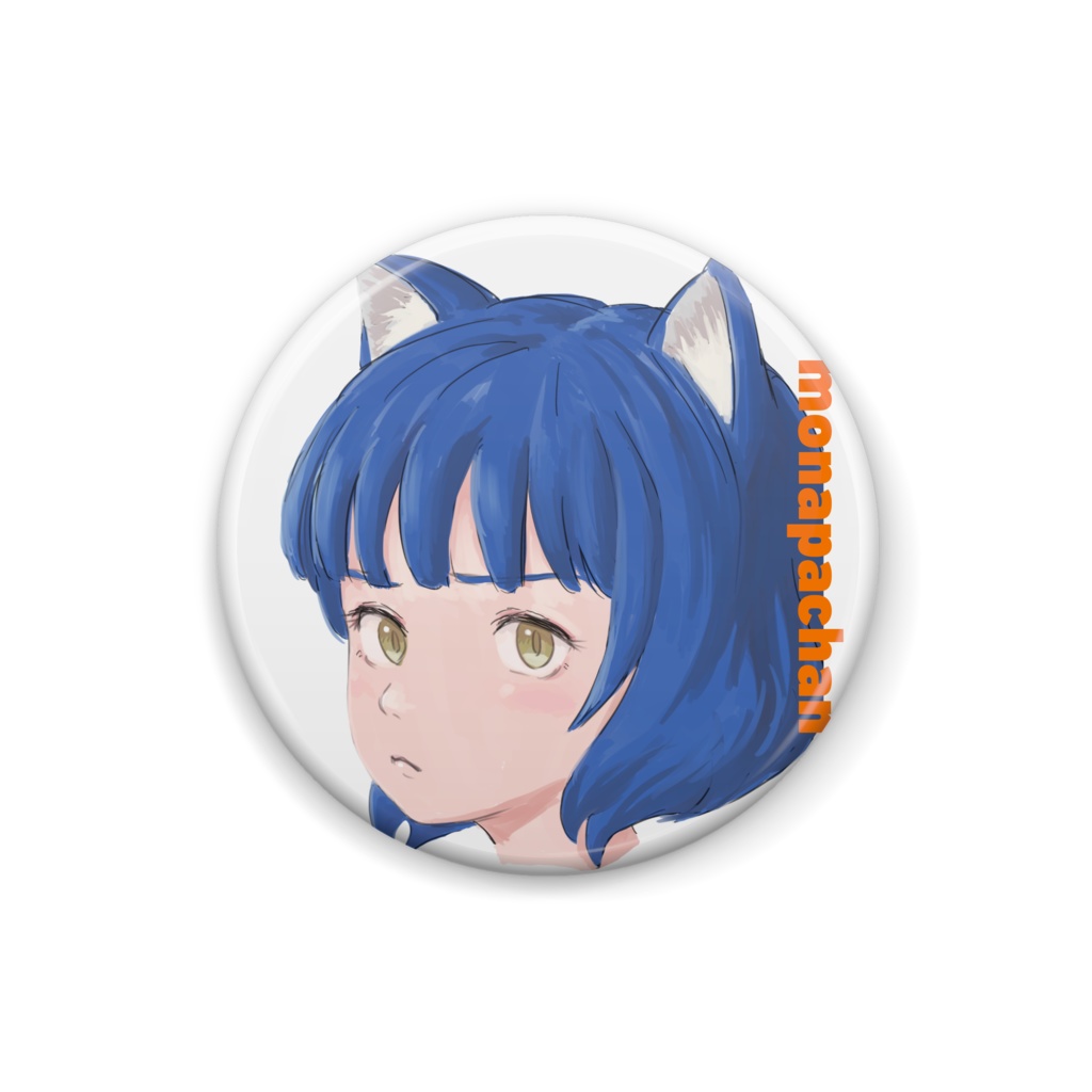 モナパちゃん缶バッジ
