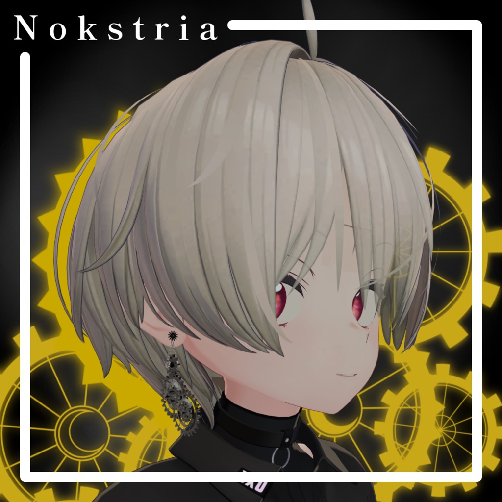 【触れれる揺れる回転アニメーション付き】トリニティギア・ピアス