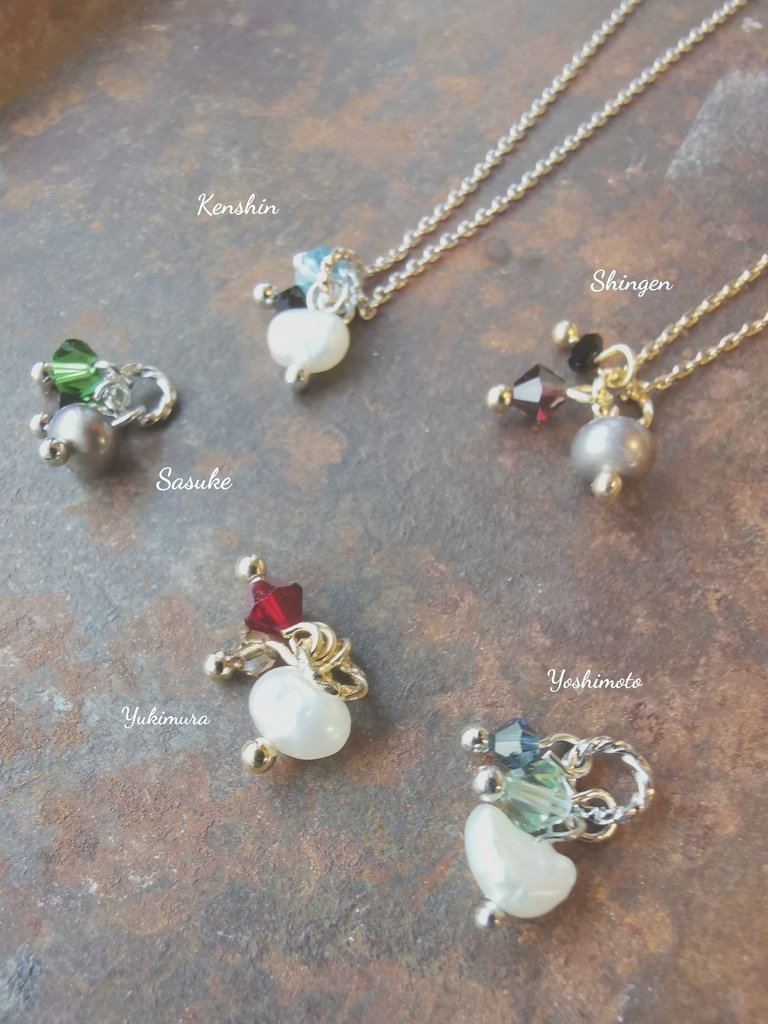 イケメン戦国 武将イメージプチネックレス