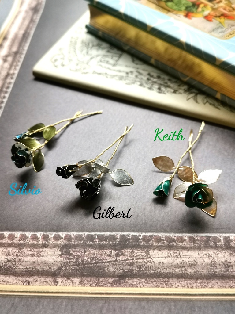 イケメン王子 キャラクターイメージイヤーアクセサリー