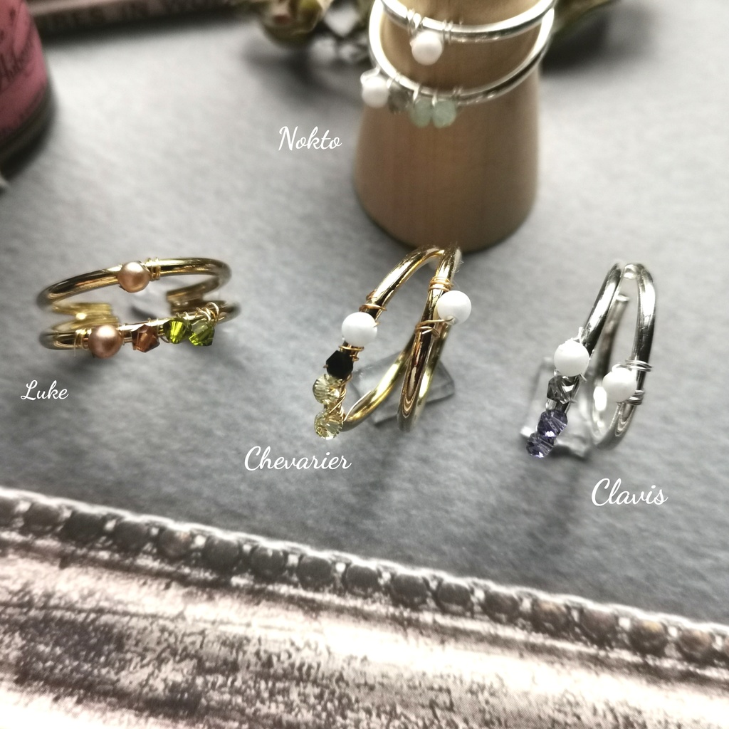 イケメン王子 王子の色をまとう、リングにもなるイヤーカフ