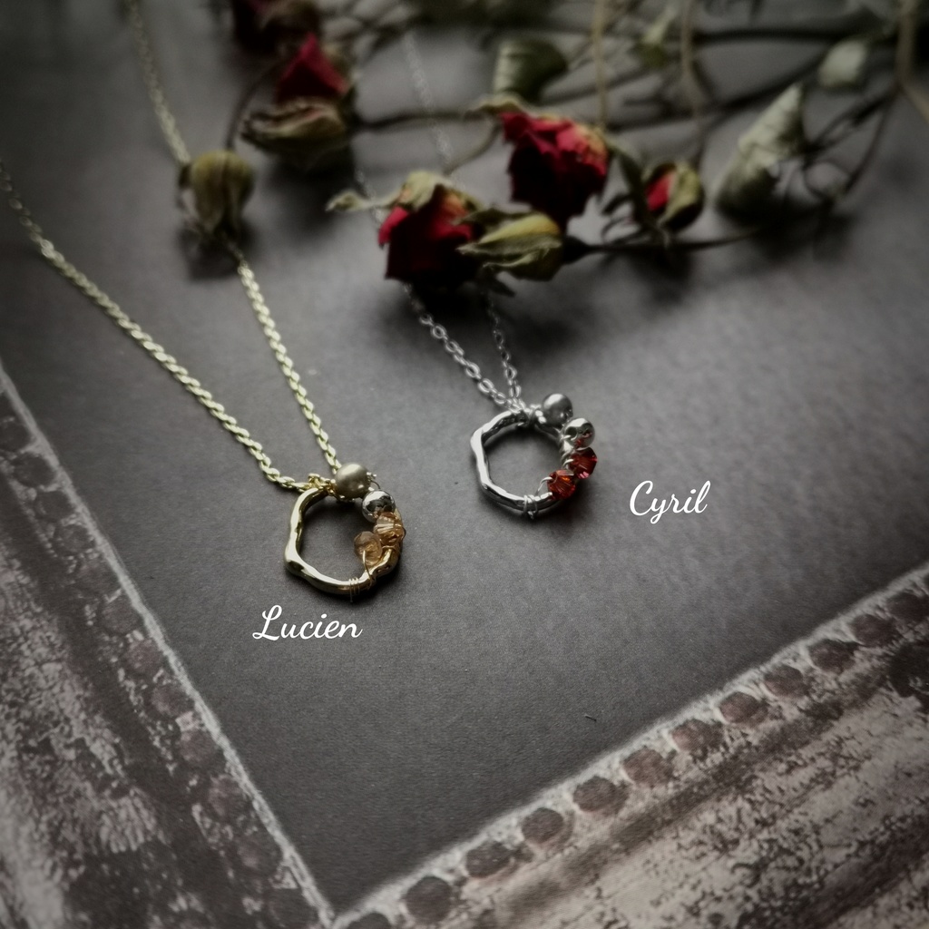 イケメン王子 彼色を胸に抱くプチペンダント