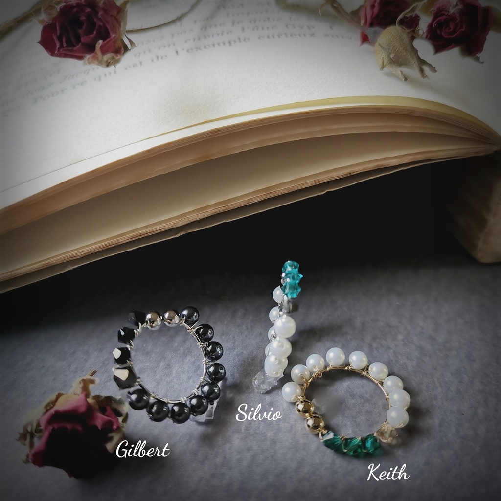 イケメン王子「彼の囁きを耳もとに」イヤーアクセサリー(片耳)