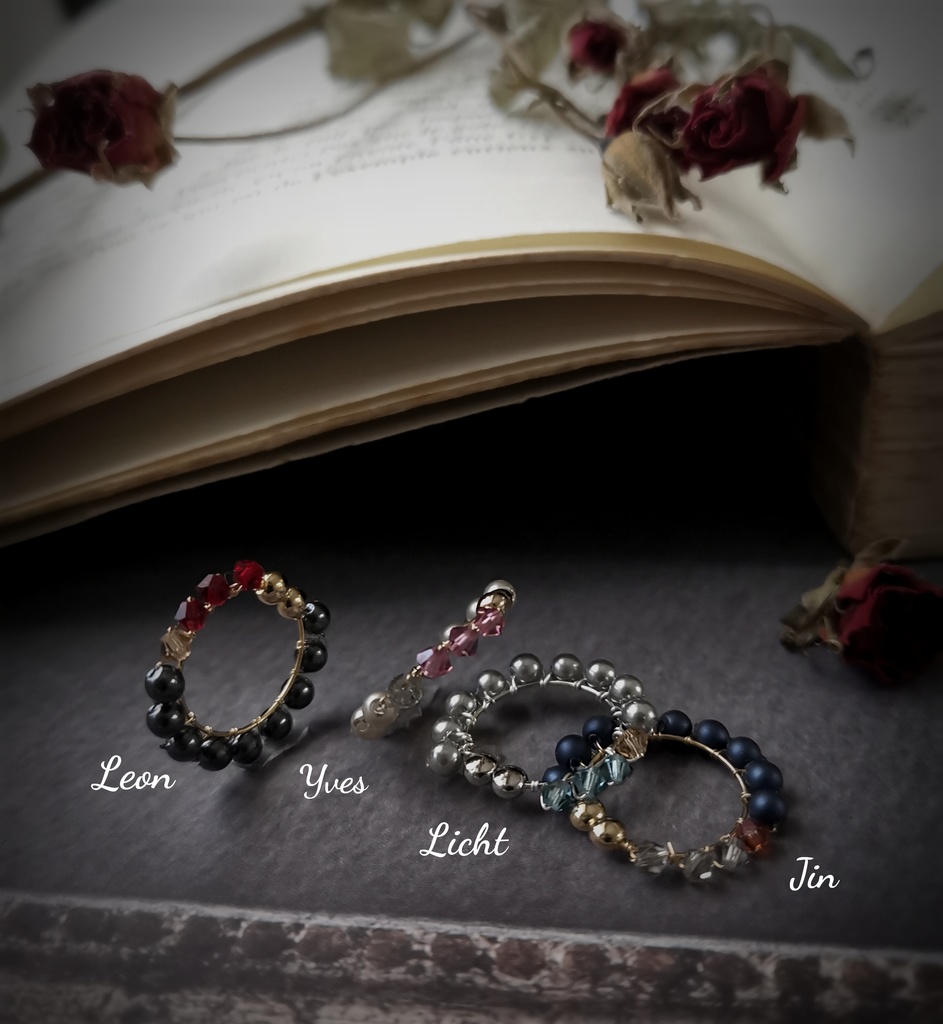 イケメン王子「彼の囁きを耳もとに」イヤーアクセサリー(片耳)