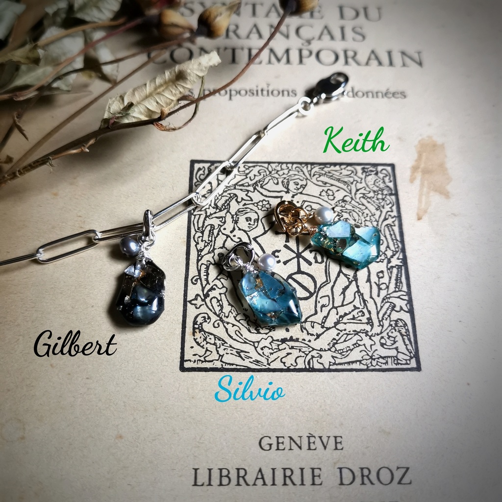 イケメン王子 彼色をちりばめたお守りみたいなブレスレット