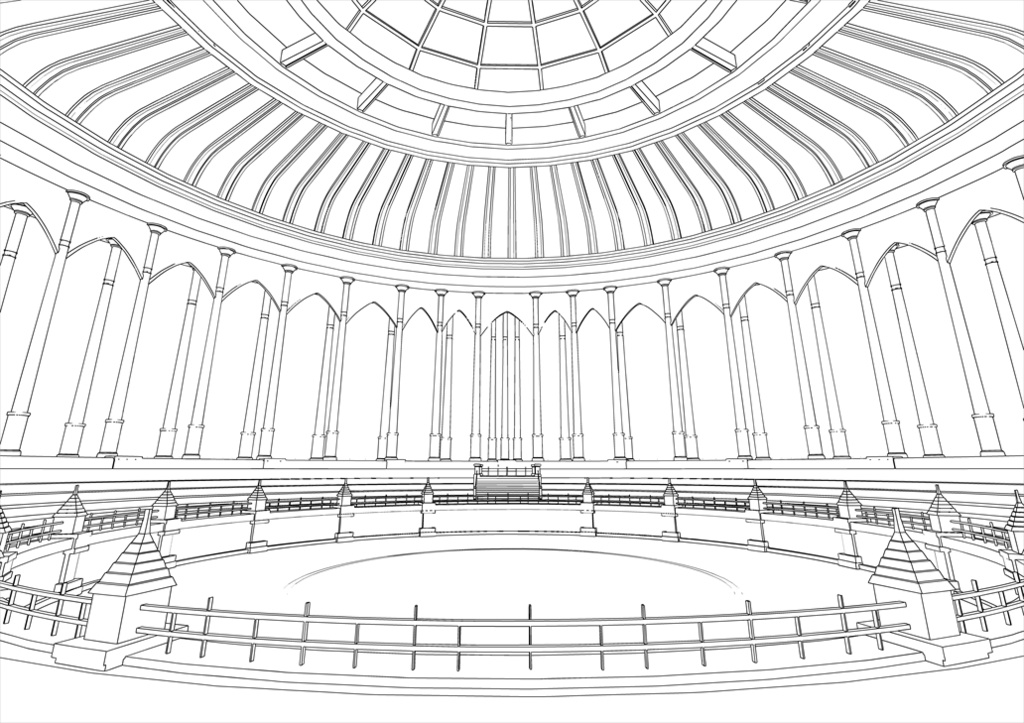 【PFSOZ】バラル・アリーナ【非公式素材】