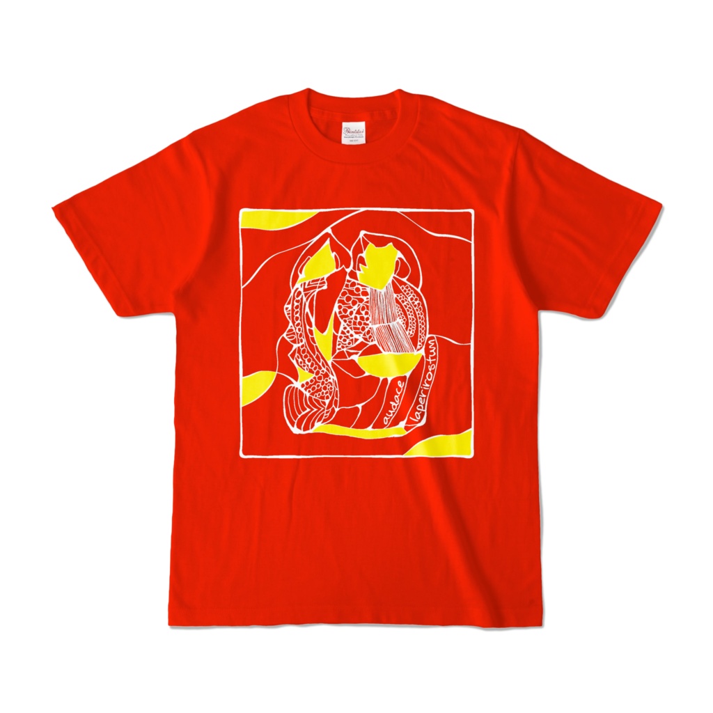【audace】3rdアルバム「laperirostum」ジャケ柄Tシャツ