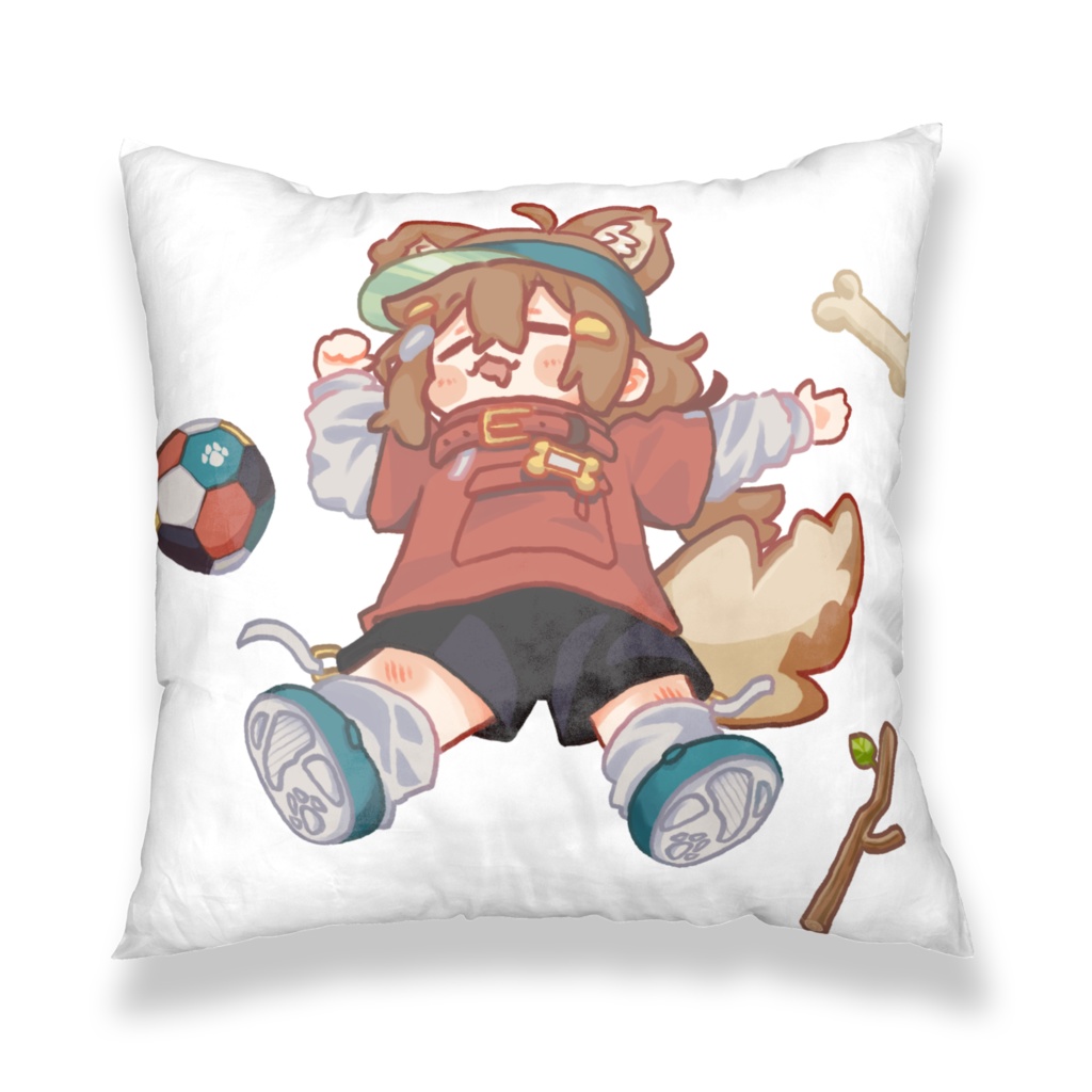 おやすみまめひなたクッションカバーT01