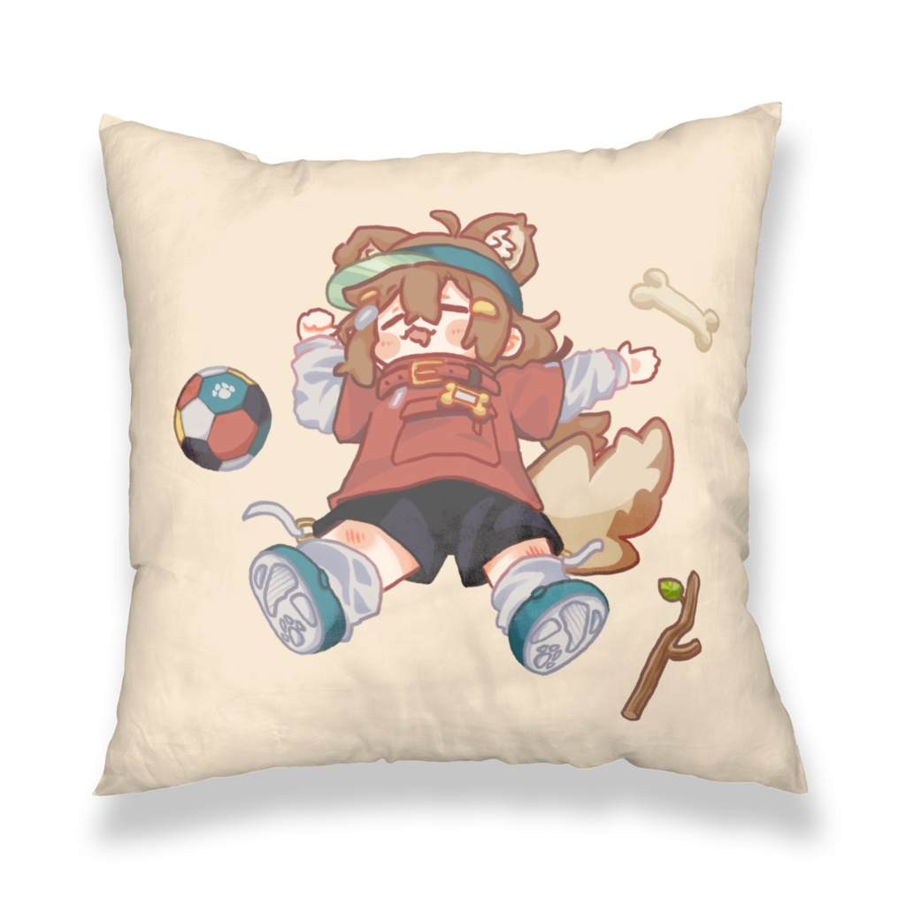 おやすみまめひなたクッションカバーNLT01