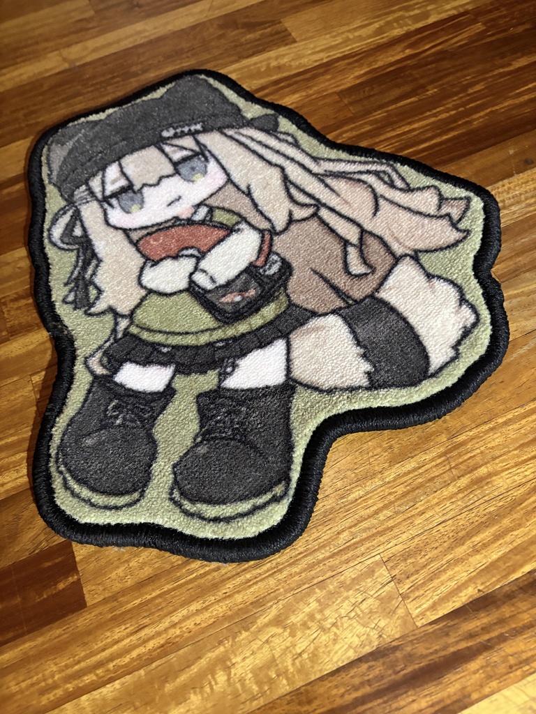 にんまりキプキプ ラグタペストリー(ラグマット)J01