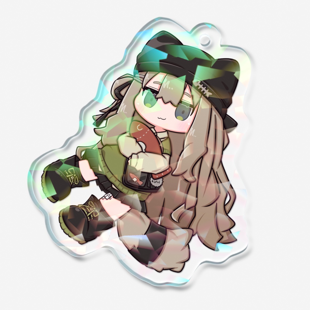 にんまりキプキプ ぶらぶらキーホルダーきらきら J01