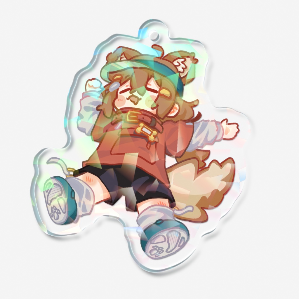 おやすみまめひなた ぶらぶらキーホルダーきらきら J01