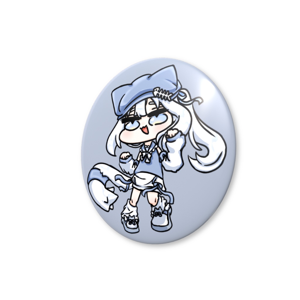 にろっとキプフェル 缶バッジ N01