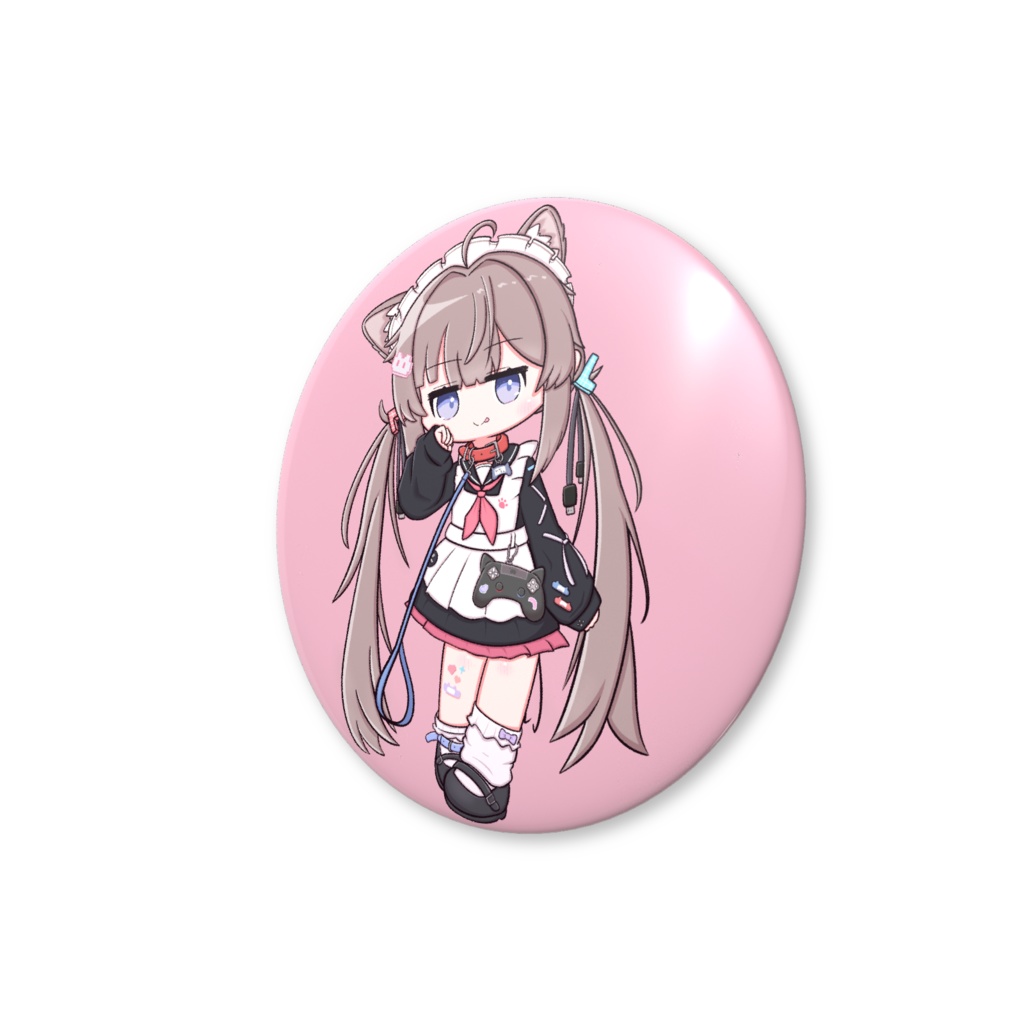 ぺろっとひかるん 缶バッジ J02