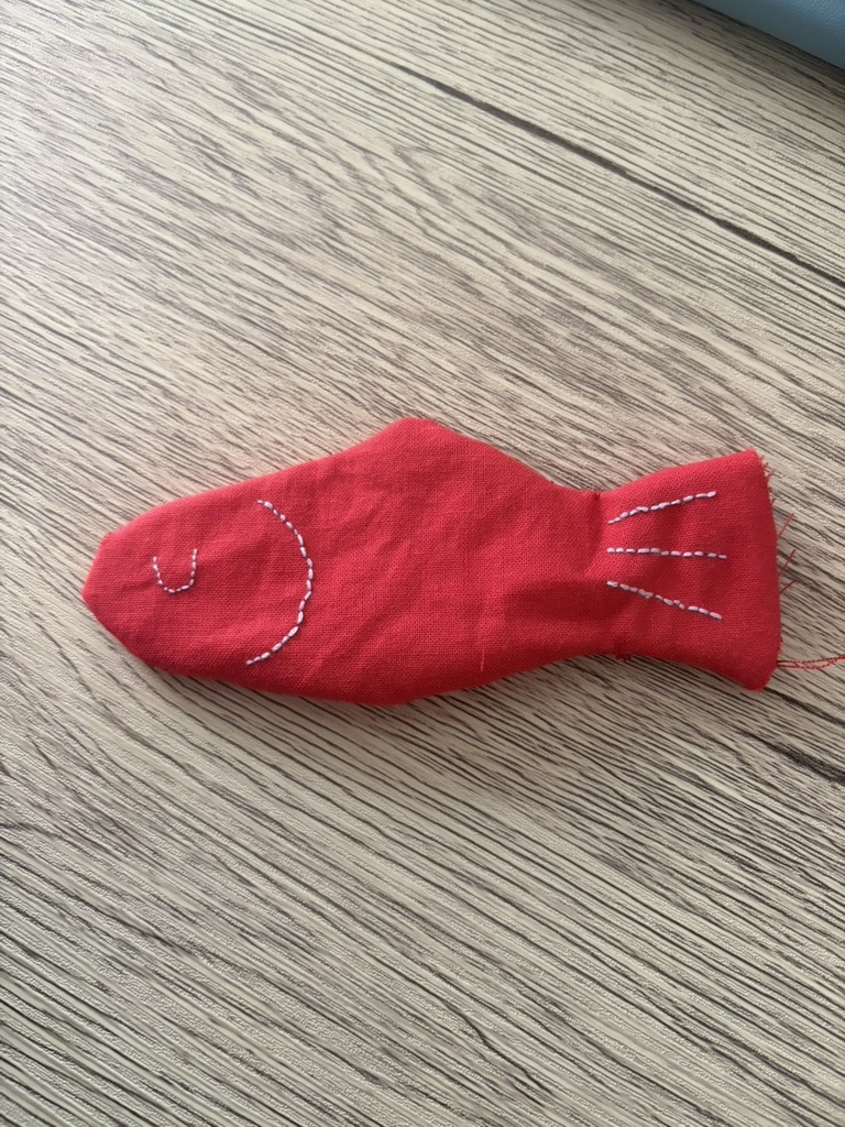 【限定品】キプフェル　おさかなさん(仮)手作りぬい