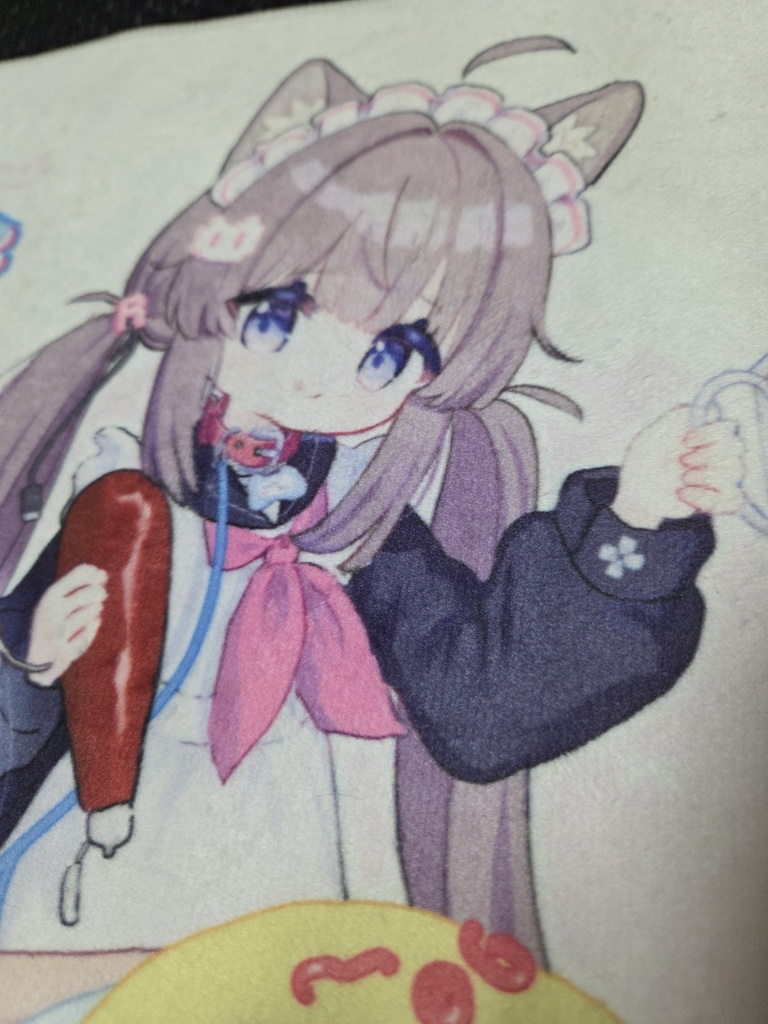 くるる先生描き下ろしハーフタオル