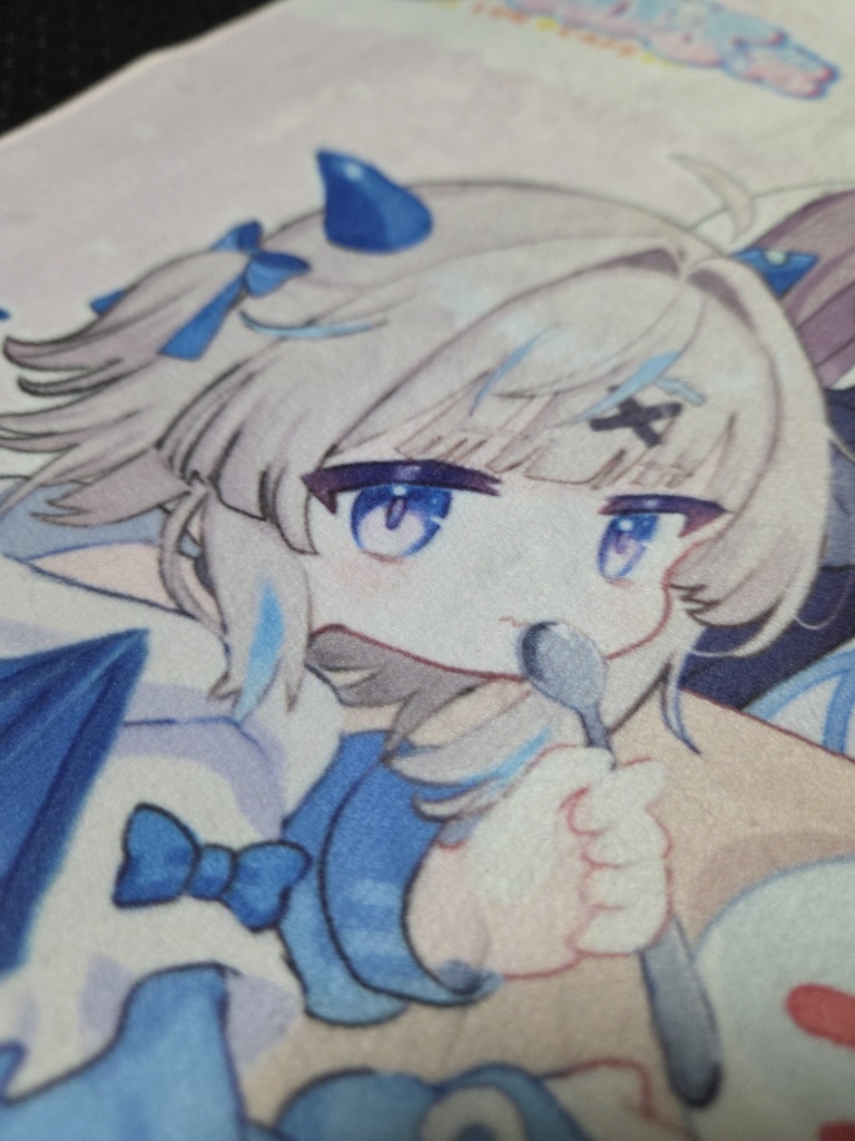 くるる先生描き下ろしハーフタオル