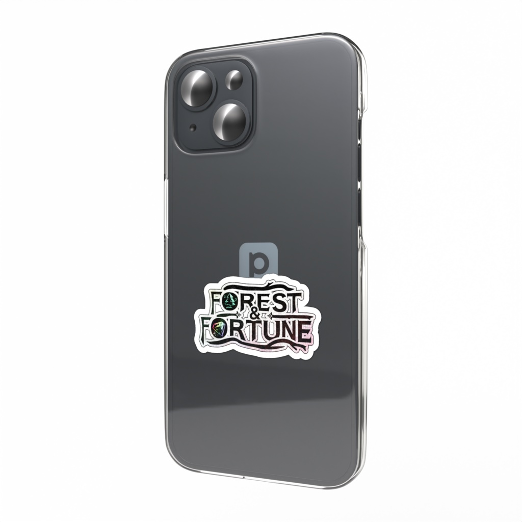 FOREST&FORTUNE ロゴスマホステッカー