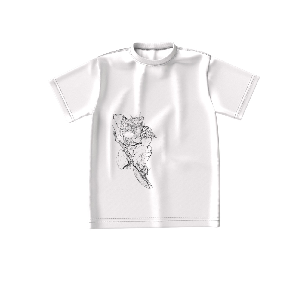 森の門番オーガ ビッグシルエットTシャツ
