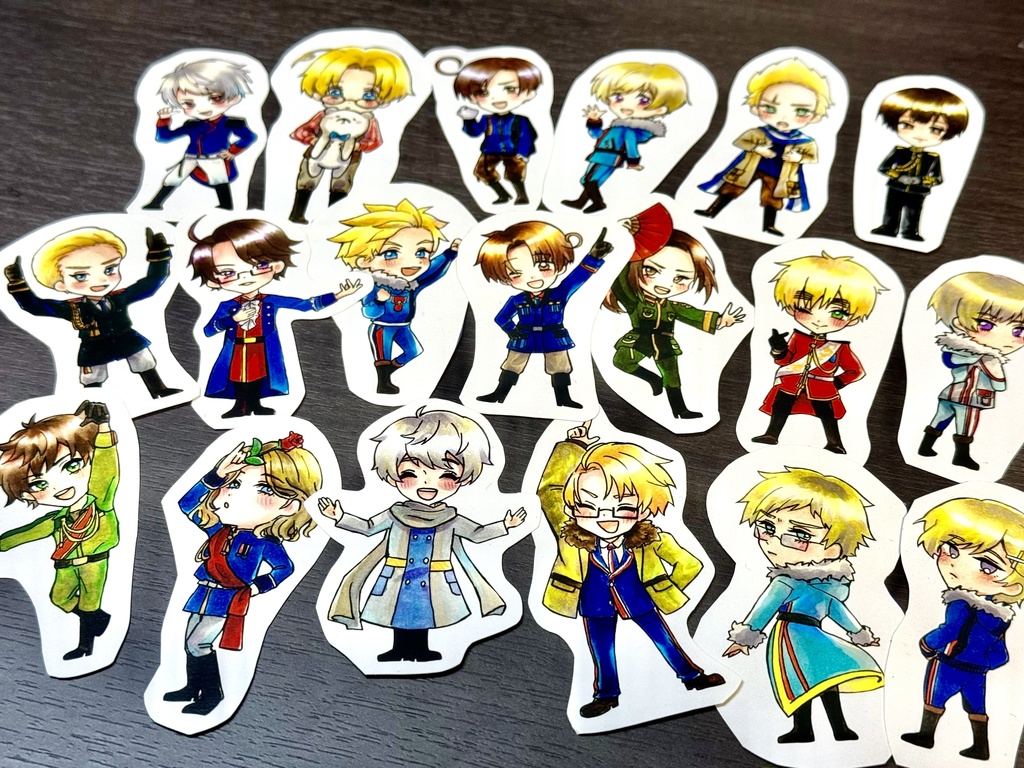 ミュ衣装ステッカーセット