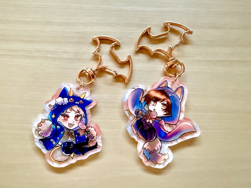 フラモンアクリルキーホルダー