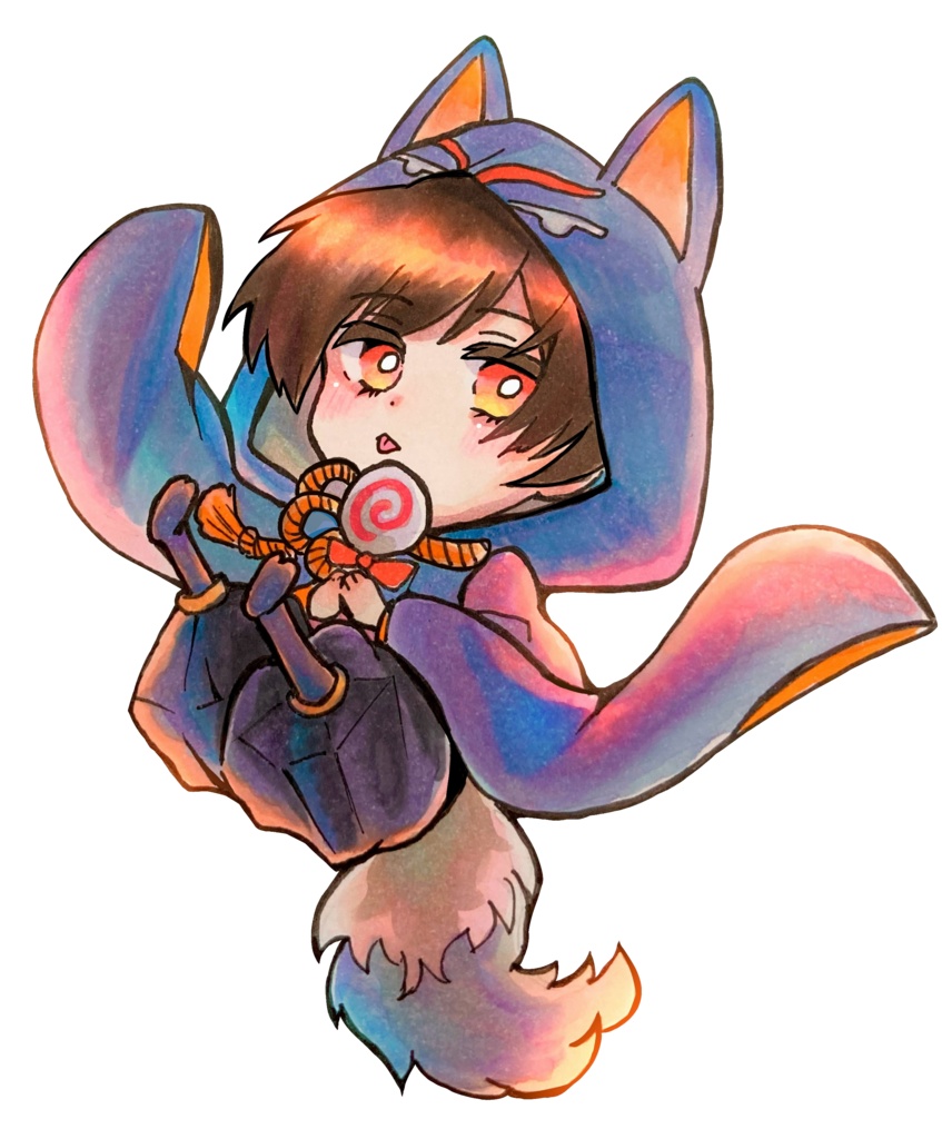 フラモンアクリルキーホルダー