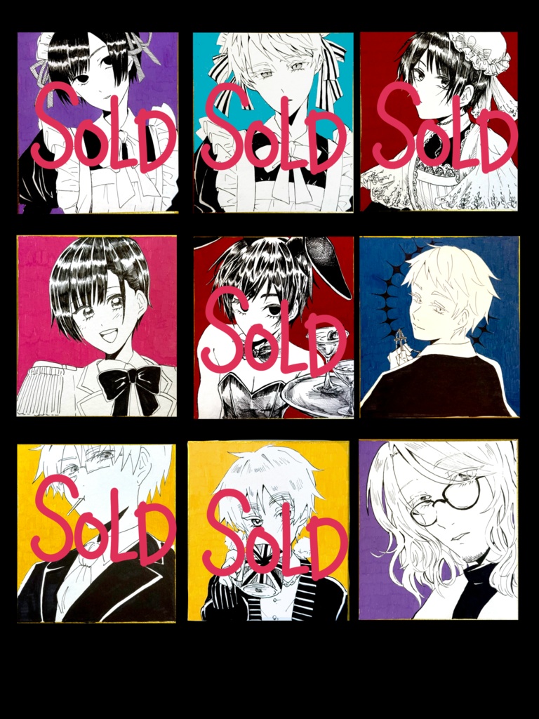 色紙（原画販売）