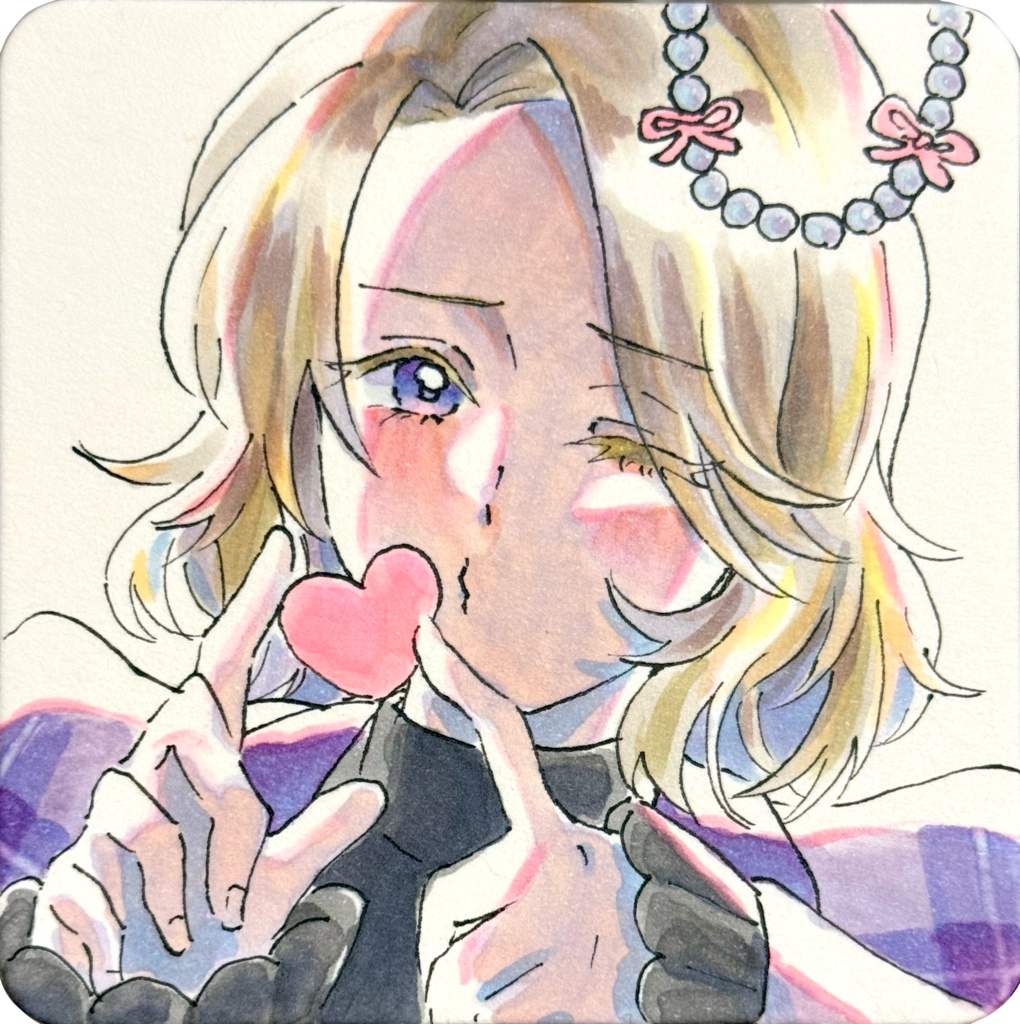 原画販売(コースターサイズ)